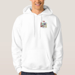 Sweat - shirt à capuche de la fermeture éclair d