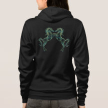 Sweat - shirt à capuche de la fermeture éclair des