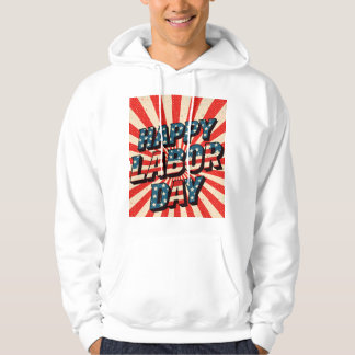 Sweat - shirt à capuche de la fête du travail