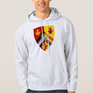 Sweat - shirt à capuche de la Fierté des forêts ro