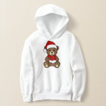 Sweat - shirt à capuche de la fille de l'ours en p