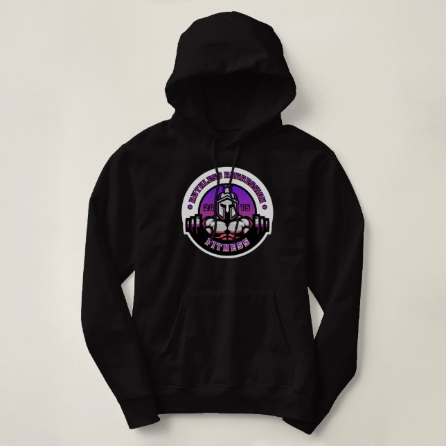 Sweat - shirt à capuche de la guerrière de la cond (Design devant)