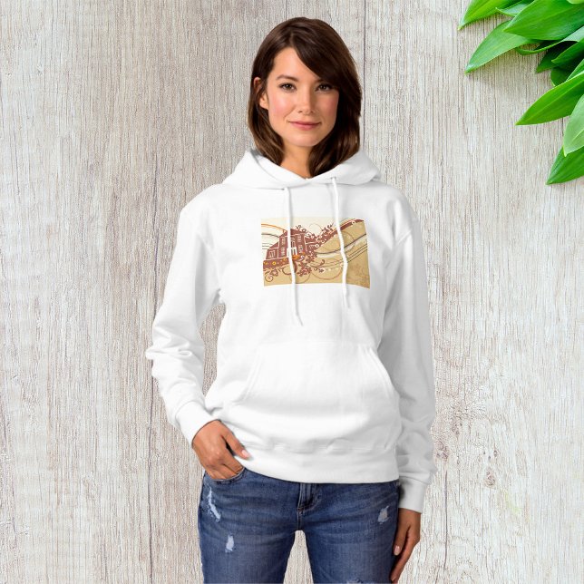 Sweat - shirt à capuche de la Maison Art pour femm (Créateur téléchargé)