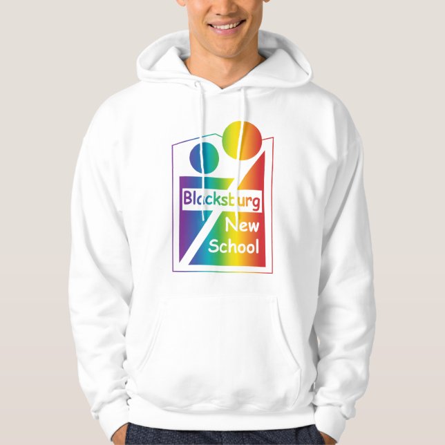 Sweat - shirt à capuche de la nouvelle école de Bl (Devant)