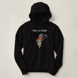 Sweat - shirt à capuche de la Palestine féminine -