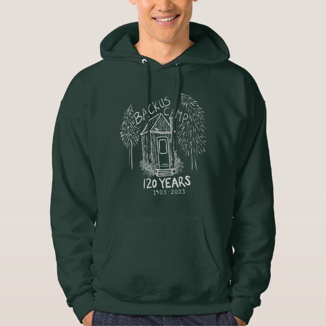 Sweat - shirt à capuche de la Réunion du Camp Back (Devant)