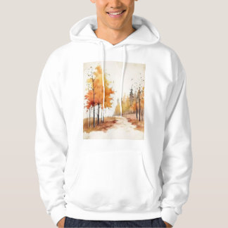 Sweat - shirt à capuche de l'avenue d'automne