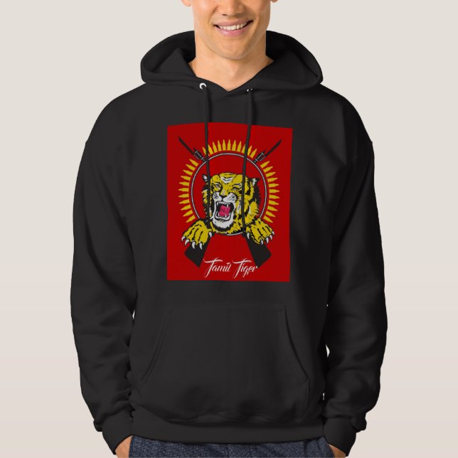 Sweat - shirt à capuche de l'Eelam Tamoul (Devant)