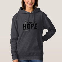Sweat - shirt à capuche de l'espoir radical fémini