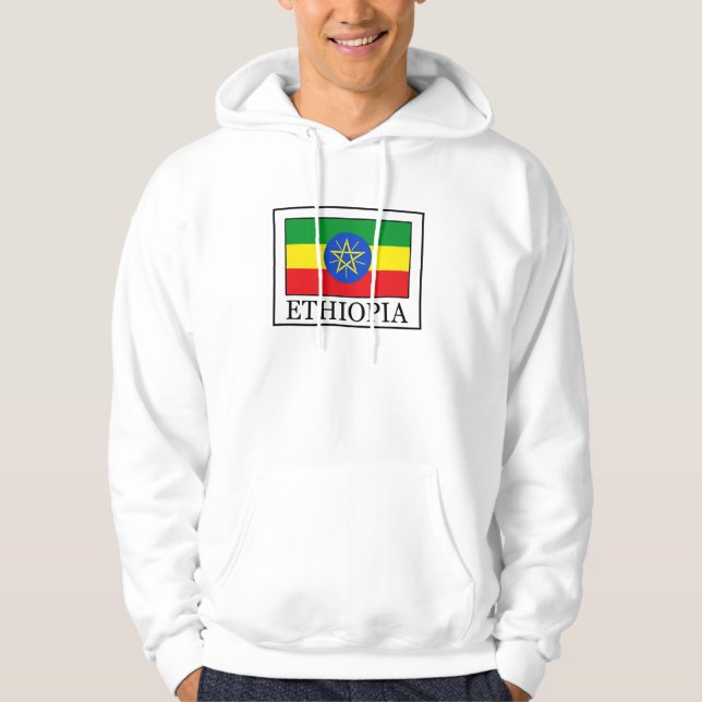 Sweat - shirt à capuche de l'Ethiopie (Devant)