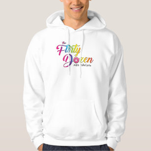 Sweat - shirt à capuche de logo de FD ALC - dessu