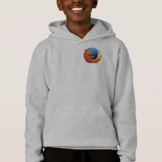 sweat - shirt à capuche de logo de firefox (aucun