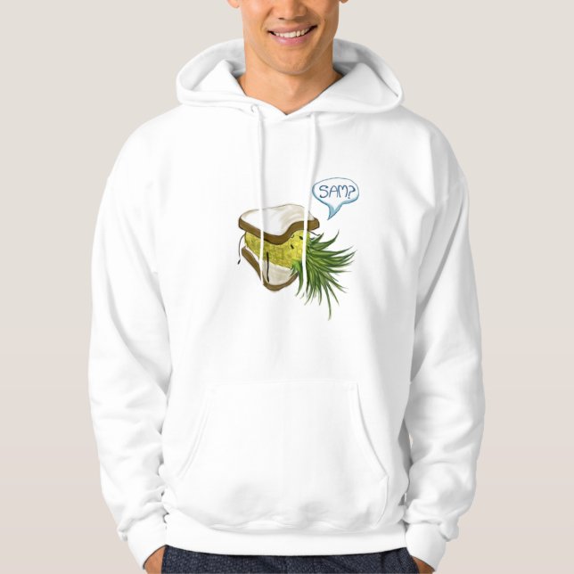 Sweat - shirt à capuche de logo de l'ananas des (Devant)