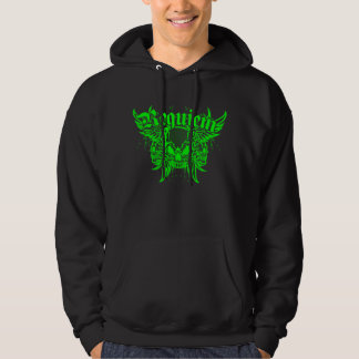 Sweat - shirt à capuche de logo de requiems