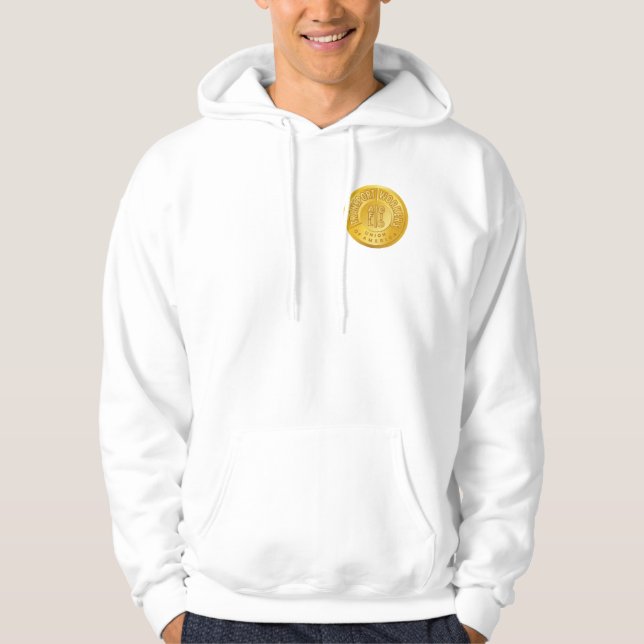 Sweat - shirt à capuche de logo de TWU (Devant)