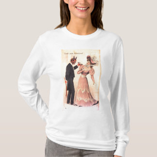 Sweat - shirt à capuche de Long-douille de Krampus