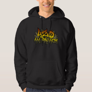 sweat - shirt à capuche de mauvaise herbe de Rasta