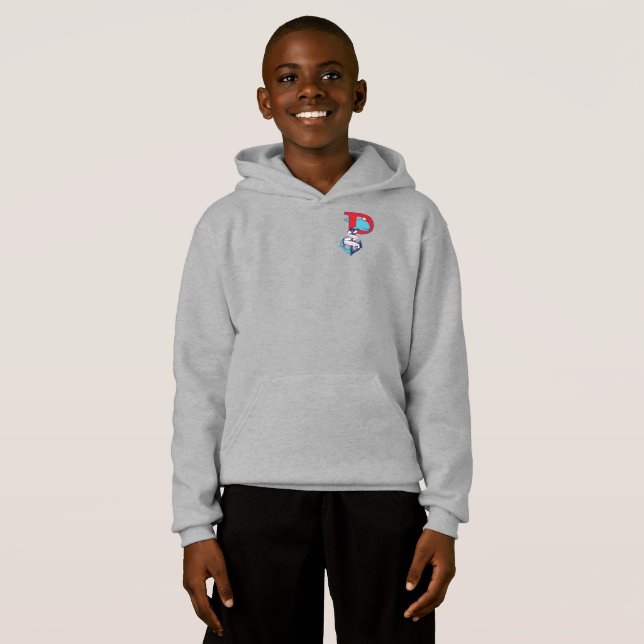 Sweat - shirt à capuche de Melville avec Grand Nav (Devant entier)