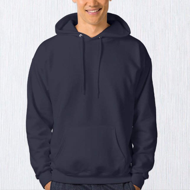 Sweat - shirt à capuche de mode bleu marine mascul (Créateur téléchargé)