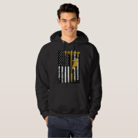 Sweat - shirt à capuche de monteur de lignes
