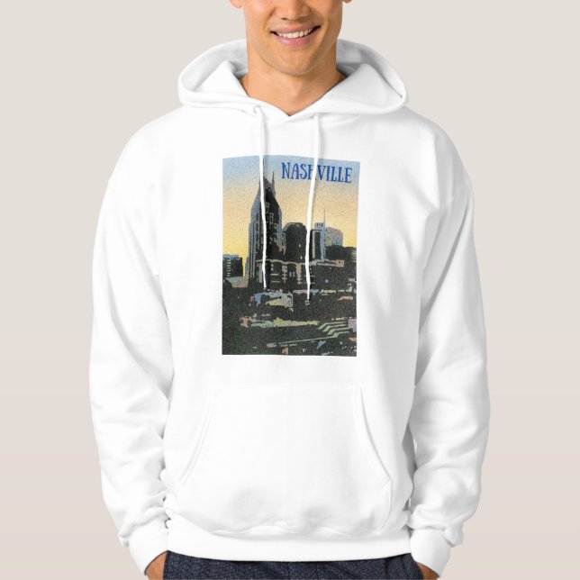 Sweat - shirt à capuche de Nashville (Devant)
