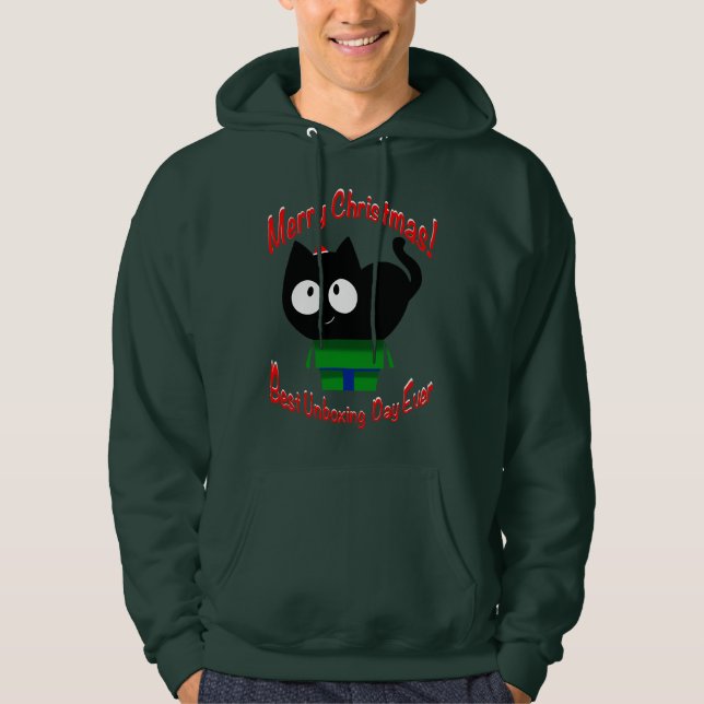 Sweat - shirt à capuche de Noël (Devant)