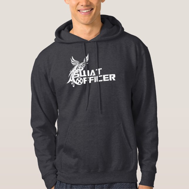 Sweat - shirt à capuche de nuit (Devant)