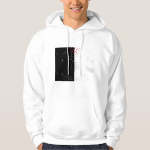 Sweat - shirt à capuche de parfums de jazz