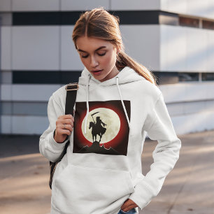 Sweat - shirt à capuche de Pleine lune de faucheus