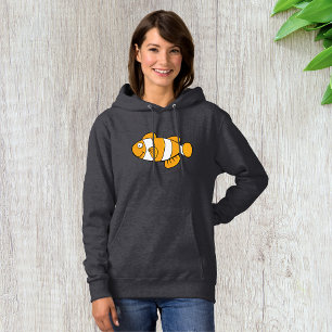 Sweat - shirt à capuche de poisson clown