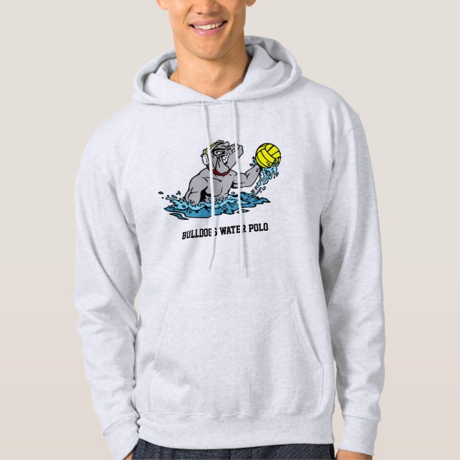 Sweat - shirt à capuche de polo d'eau de (Devant)