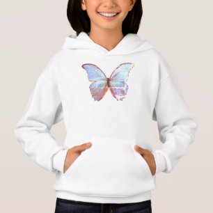 Sweat - shirt à capuche de poussoirs Bleu antique