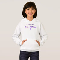 Sweat - shirt à capuche de pull de filles : Je