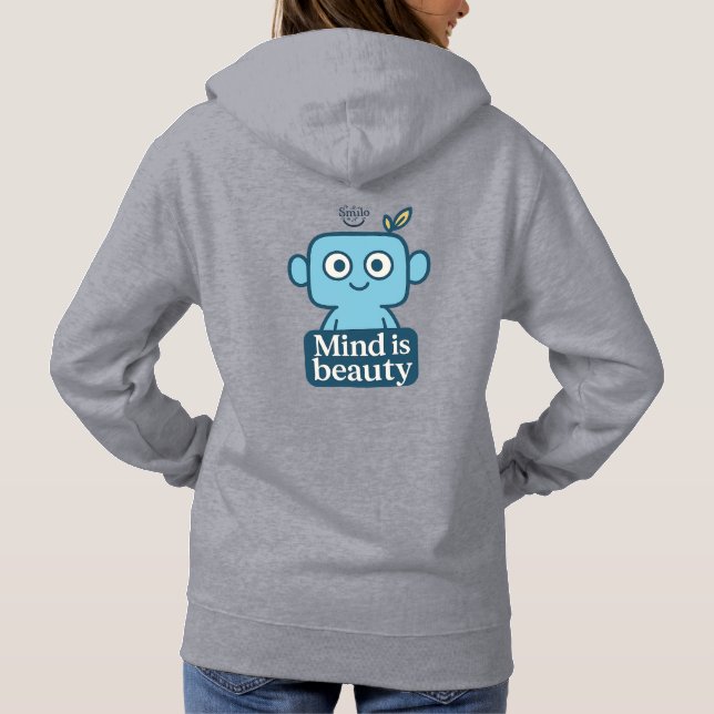 Sweat - shirt à capuche de pullover inspiré - Smil (Dos)