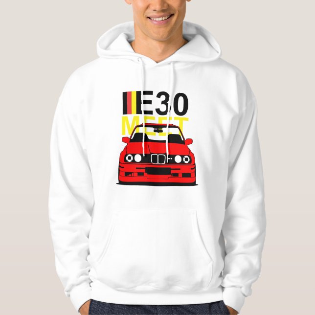 Sweat - shirt à capuche de rassemblement de BMW (Devant)