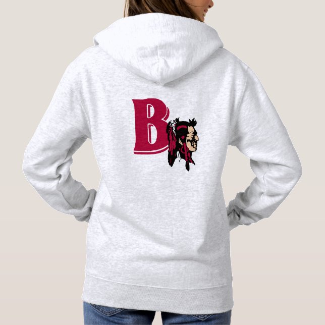 Sweat - shirt à capuche de repoussage pour femmes  (Dos)