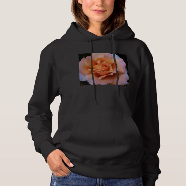 Sweat - shirt à capuche de Rose Peach (Devant)