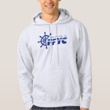 Sweat - shirt à capuche de roue du navire FFYC