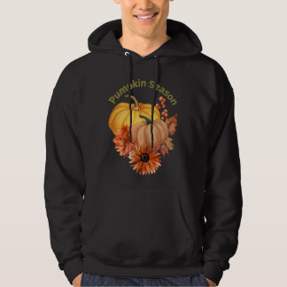 Sweat - shirt à capuche de saison citrouille avec 