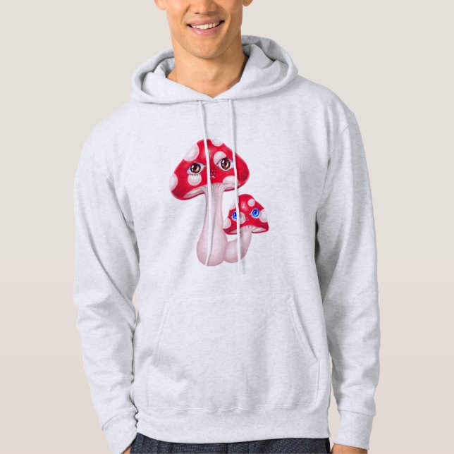 Sweat - shirt à capuche de salles (Devant)