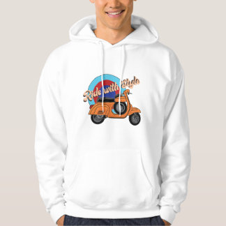 Sweat - shirt à capuche de Scooter italien | Ride