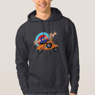 Sweat - shirt à capuche de Scooter italien   Ride 