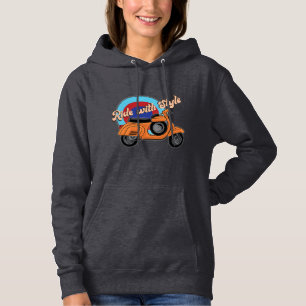 Sweat - shirt à capuche de Scooter italien Ride