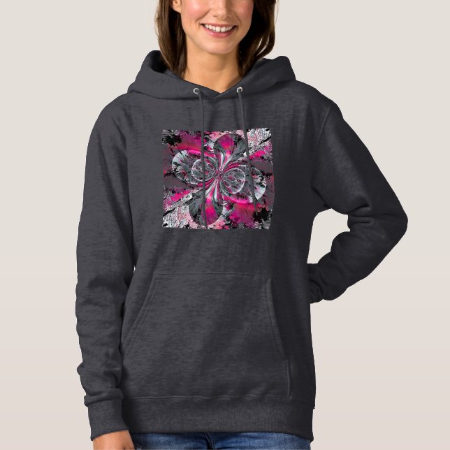 Sweat - shirt à capuche de signaux mixtes (Devant)