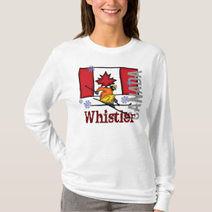 Sweat - shirt à capuche de ski de Whistler Canada