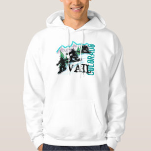 Sweat - shirt à capuche de snowboard Vail Colorado
