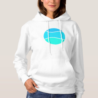 Sweat - shirt à capuche de soleil bleu