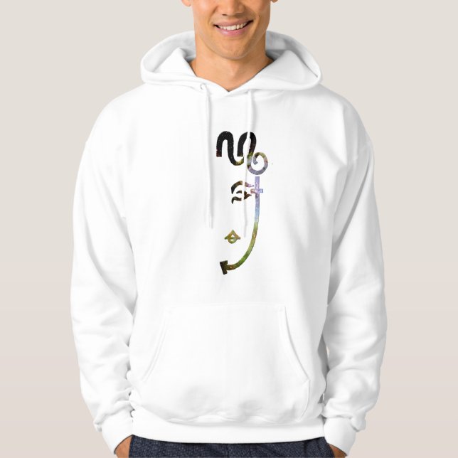SWEAT - SHIRT À CAPUCHE DE SPACELOGO2&NAME (Devant)