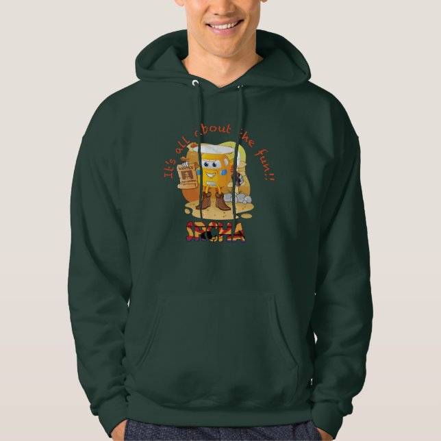 SWEAT - SHIRT À CAPUCHE de SRCHA (Devant)