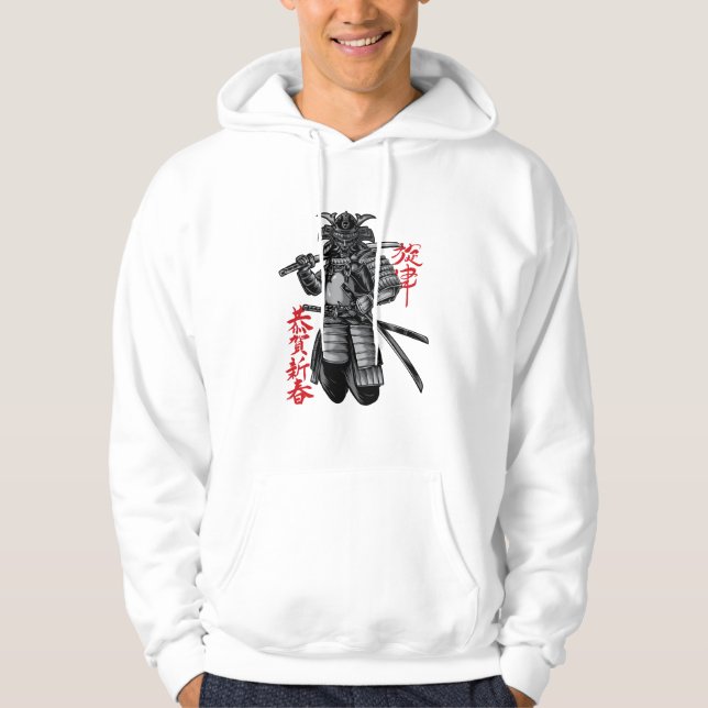 Sweat - shirt à capuche de Streetwear Homme - Esth (Devant)